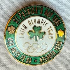 Vintage Olympic Pins, Medallions, Coins, Bag Tag from Many Years and Countries
