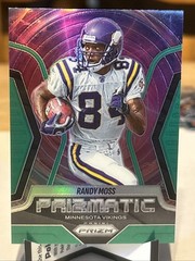 2025 Panini Prizm Randy Moss Prizmatic Green Fat Pack Exclusive