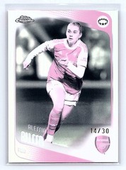 ALESSIA RUSSO 2025-26 Topps Chrome UWCL #94 PEARL Refractor #14/30 Arsenal