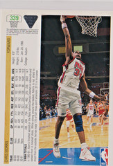 Chris Morris New Jersy Nets Forward 1991-92 Upper Deck Card # 339 Near Mint