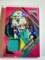 2025 Panini Prizm #PJY-THL Tyreek Hill Premier Jerseys Pink Prizm MEM Dolphins