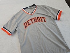Detroit Tigers Kirk Gibson #23 Baseball Jersey Mens Sz XL Kloanz Fan Apparel Y2K