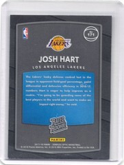 2017-18 Panini Donruss Optic Josh Hart Rookie RC #171 Lakers