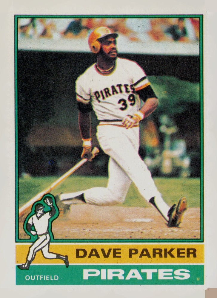 1976 Topps #185 Dave Parker