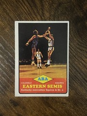 1973-74 Topps #204 ABA Eastern Semis Colonials Squires VG