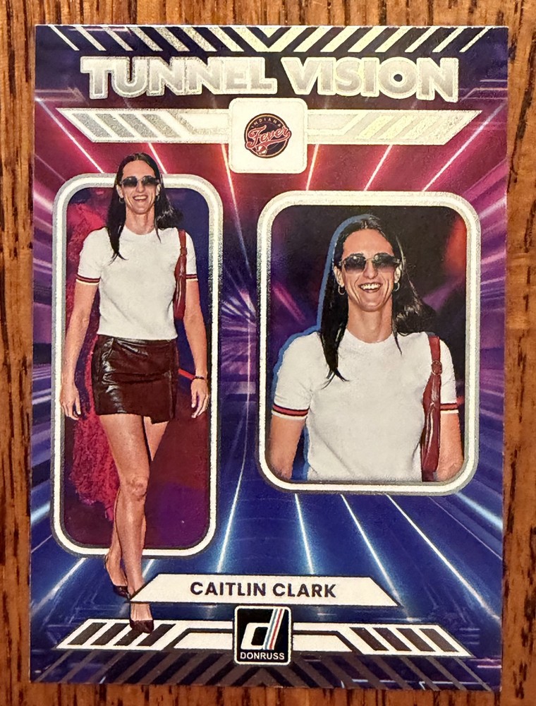 2025 Panini Donruss WNBA – Tunnel Vision Caitlin Clark #1