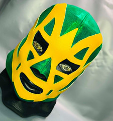 Fishman Semi Professional Wrestling Lucha Costume Mask Mascara Luchador Green