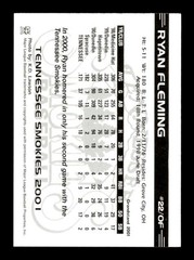 2001 Grandstand Tennessee Smokies #10 Ryan Fleming EX Excellent BXCP05