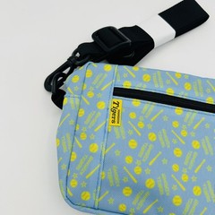 Hanshin Tigers Bag Blue Yellow Japan NPB Baseball Shoulder Crossbody NEW