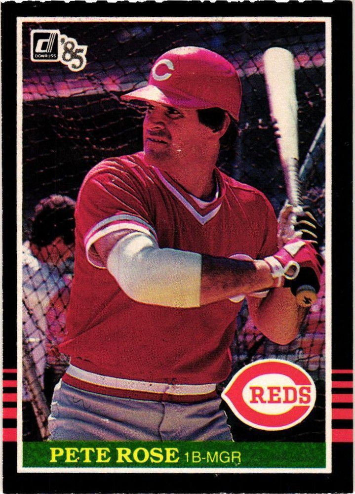 1985 Donruss #641 Pete Rose