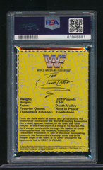 1994 -01 WWF JUS TOYS Bendable Figure Card Undertaker PSA 5 (1 higher)