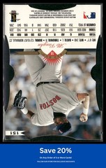 Mo Vaughn 1997 Leaf #151 Fractal Matrix Die Cut Z-Axis Bronze PR /10 Red Sox BD3
