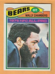 Wally Chambers Chicago Bears 1977 Topps #20 Eastern Kentucky Colonels