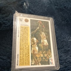 Michael Jordan Chicago Bulls MVP Insert Hologram NBA Basketball Trading Card