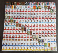 2018 FIFA WORLD CUP Russia Panini STICKERS 252-491 FOIL SHINE STICKERS