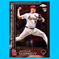 2025 Topps Chrome Baseball Base Cards – Complete Your Set #1-300