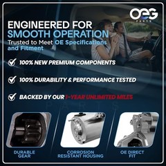 New Starter Compatible with Chevrolet 4.3L S10 2004, Express 1500 2004-07,