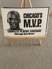 Chicago Tribune Promo Michael Jordan Set Of Posters