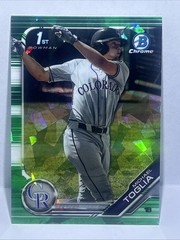 2019 Bowman Chrome Draft Sapphire Edition – Michael Toglia BDC-64 Green /50 (RC)