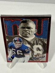 Lawrence Taylor Custom novelty art Handmade New York Giants Patch CARD