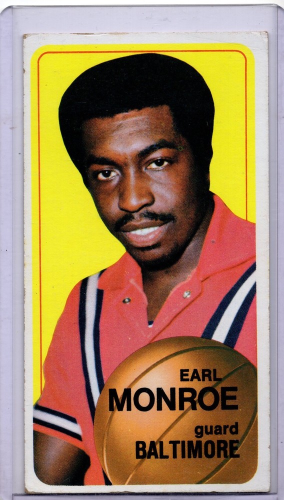 1970-71 Topps Earl Monroe #20 Baltimore Bullets