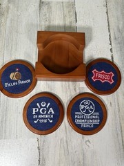 Smathers & Branson PGA Professional Championship Frisco Coaster Set Needlepoint