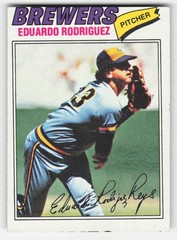 Eduardo Rodriguez 1977 Topps #361 Milwaukee Brewers Ex/Mt-NM