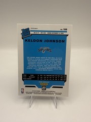 2019-2020 Panini Optic Donruss Blue Velocity Keldon Johnson Rated Rookie #186