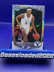 2025-26 Bowman Basketball AJ Dybantsa Chrome Mini Diamond Refractor 1st BCP-1