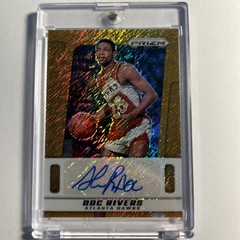 2024-25 Prizm Deca Signatures Doc Rivers #PDS-DOC Gold Shimmer Prizm /10 Auto