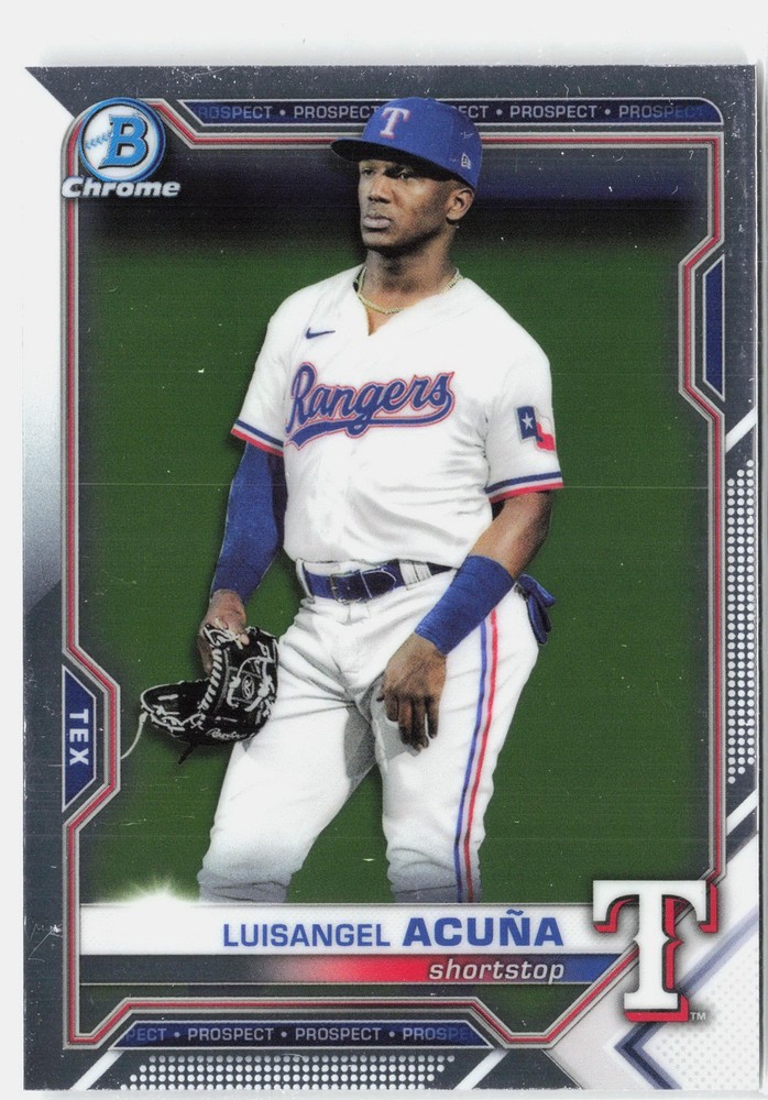 2021 Bowman Draft #BDC-81 Luisangel Acuña Chrome