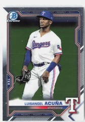 2021 Bowman Draft #BDC-81 Luisangel Acuña Chrome