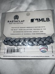 Chicago White Sox Signature Infield Bracelet Silver/Black