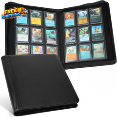 Toploader Binder Holds 288 Toploaders 9 Pocket Top Loader Binders with Sleeves..