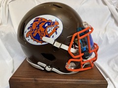 Authentic Riddell Football Helmet -Custom SCLSU Mud Dogs Waterboy Sandler Movie