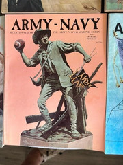 Vtg 1950&rsquo;s/60&rsquo;s/70&rsquo;s-era ARMY vs. NAVY College NCAA Game Program Lot (12)