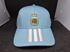 Adidas Argentina AFA Soccer Cap One Size Officially Licensed KE1384 Blue