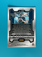 2023 Panini Prizm Ryan Tannehill Red Black Snake Skin