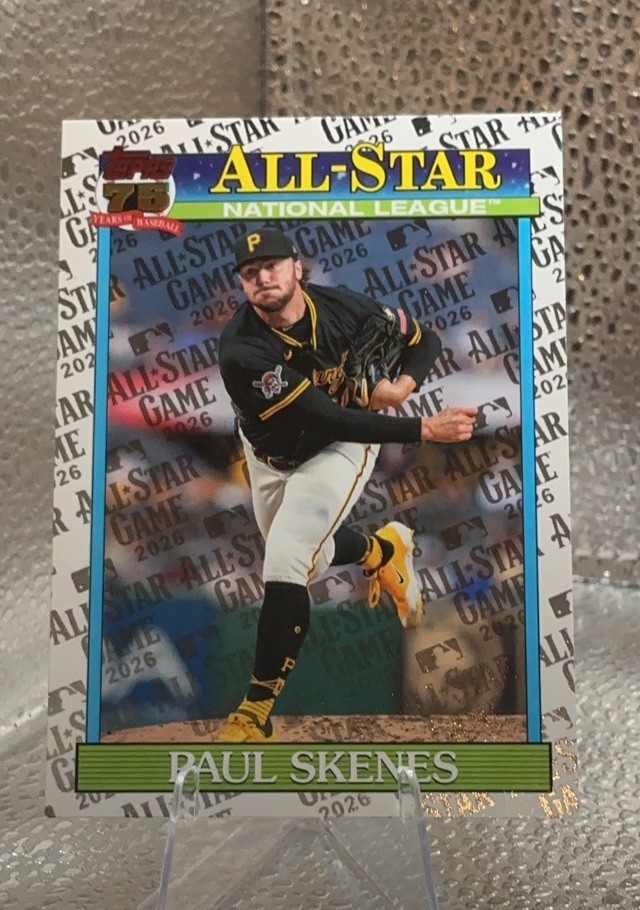 2026 Topps &rsquo;91 All-Stars All Star Game Variant Paul Skenes #91AS-39 – Pirates