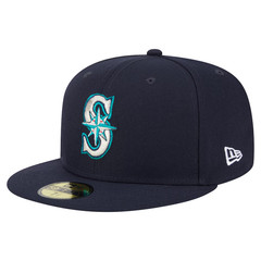 Men&rsquo;s Seattle Mariners x COMPOUND New Era Navy 59FIFTY Fitted Hat