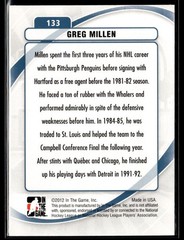 2011-12 In The Game Between The Pipes #133 Greg Millen 4101O