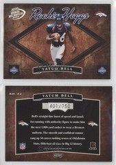2004 Playoff Hogg Heaven Rookie Hoggs 401/750 Tatum Bell #RH-32 RC y0i