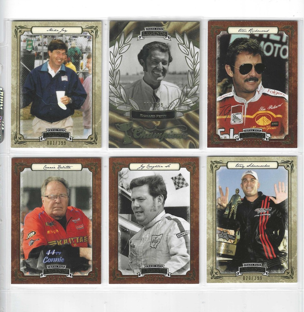 2010 Legends GOLD #9 Jeg Coughlin Sr. #xxx/399!–ONE CARD ONLY1!