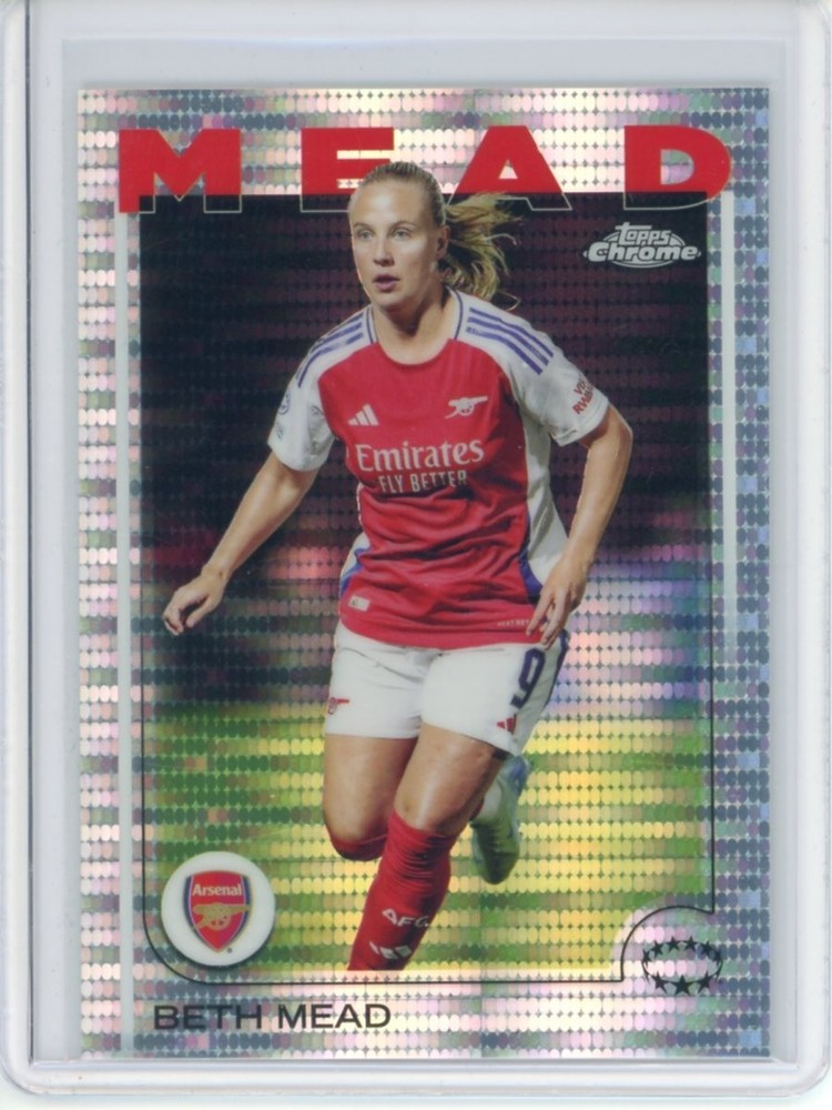 2024-25 TOPPS CHROME UEFA WOMEN&rsquo;S CHAMPIONS LEAGUE PULSAR BETH MEAD #29
