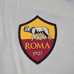 Nike AS Roma Anthem Jacket Mens Large 920062-014 Wolf Gray Platinum Black Soccer