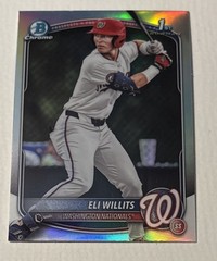 2025 Bowman Draft – Chrome Eli Willits #BDC-1 Refractor (RC)