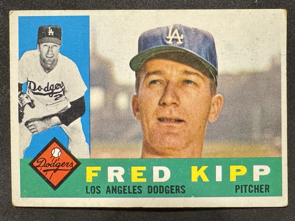 1960 Topps Fred Kipp #202