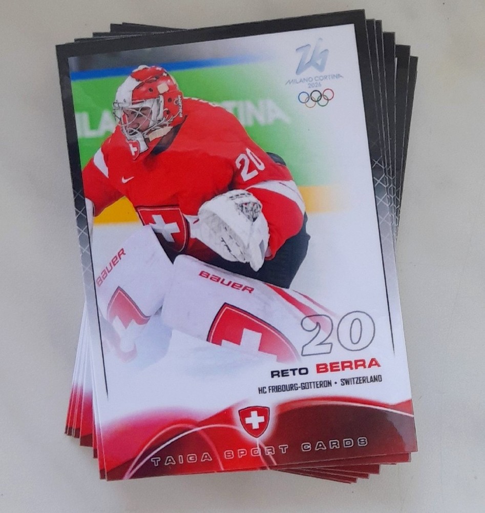 Olympic Team Switzerland IIHF 2026 Olympic Games Hockey (25 cards)