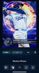 DIGITAL TOPPS BUNT Shohei Ohtani PLASMA 25 RARE MOTION Read