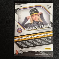 2025 Prizm WNBA Variation Red Pandora /199 Sarah Ashlee Barker Rookie RC